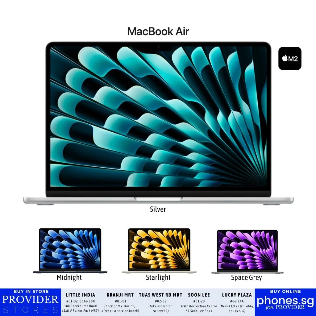 MacBook Air 13インチ M2 APPLE MACBOOK AIR 13 INCH M2 8 CORE CPU 8GB RAM 8 CORE GPU 256GB SSD -